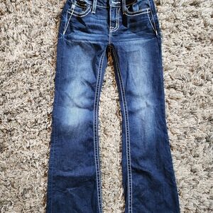 Miss Me Dark Blue Boot Cut Jeans